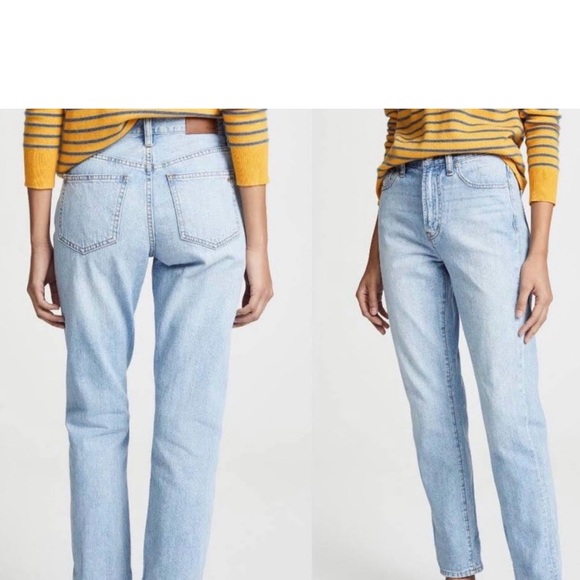 Madewell Denim - Madewell Light Blue Straight Leg Jeans